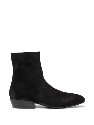 Marsèll Granblocco Leather Ankle Boots In Black