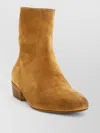 Marsèll Granblocco Suede Ankle Boots Block Heel In Brown