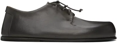 Marsèll Grey Accomoda Derbys In Mortar