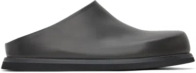Marsèll Gray Sabot Loafers In Lavagna