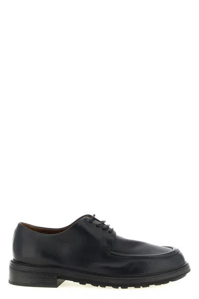 Marsèll Black Leather Lace-up Shoes