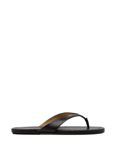 Marsèll Infrafilo Stitching Sandals In Black