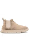 Marsèll Intagliata Suede Boots In Neutrals