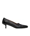 Marsèll Kitten-heel Square-toe Pumps In Black