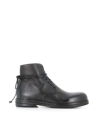 Marsèll Lace-up Boot Mw1962 Zucca Zeppa In Black