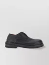 Marsèll Lace-up Chunky Sole Round Toe Shoes In Black