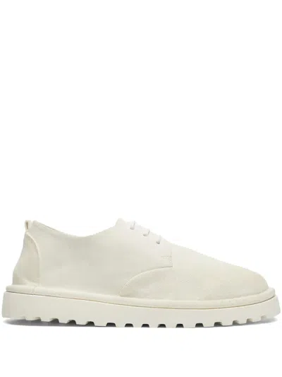 Marsèll Lace-up Platform Derby Shoes In White