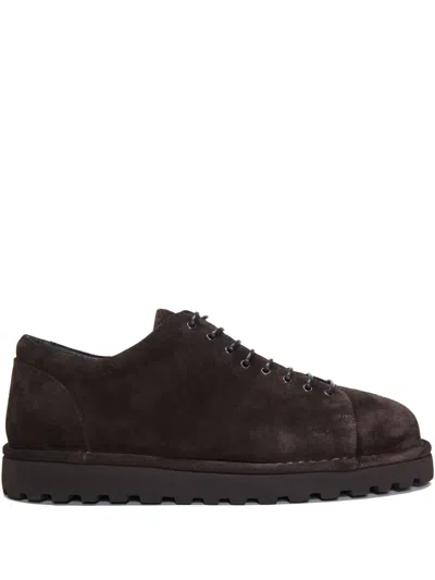 MARSÈLL LACE-UP SUEDE DERBY SHOES