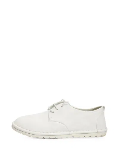 Pre-owned Marsèll Lace-up Derby Shoes In White