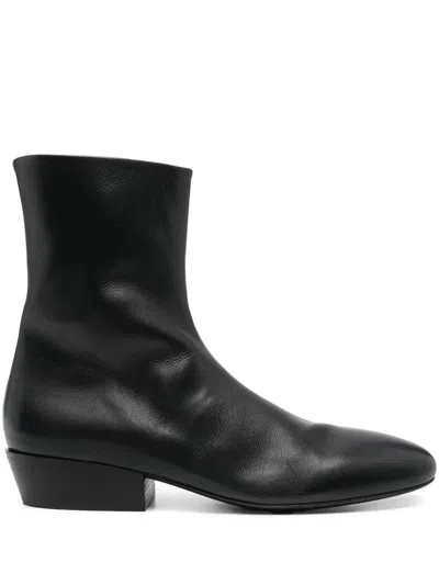 MARSÈLL LEATHER ANKLE BOOTS