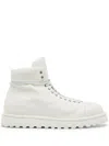 Marsèll Leather Ankle Boots In Weiss