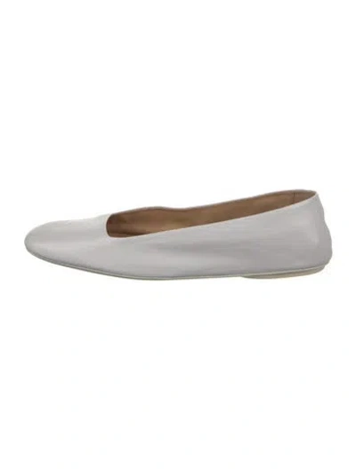 Pre-owned Marsèll Leather Ballet Flats In White