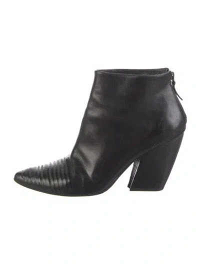 Pre-owned Marsèll Leather Boots In Black