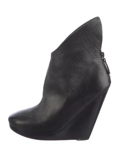 Pre-owned Marsèll Leather Boots In Black