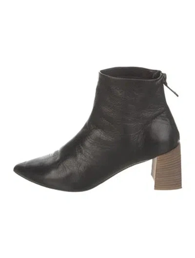 Pre-owned Marsèll Leather Boots In Black