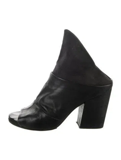 Pre-owned Marsèll Leather Boots In Black