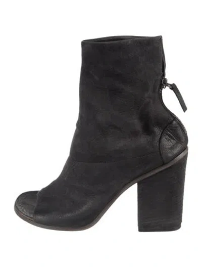 Pre-owned Marsèll Leather Boots In Black