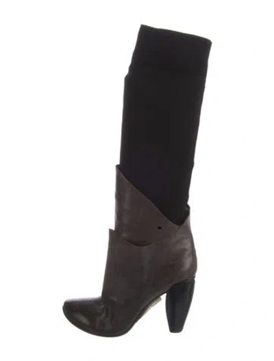 Pre-owned Marsèll Leather Boots In Black/brown