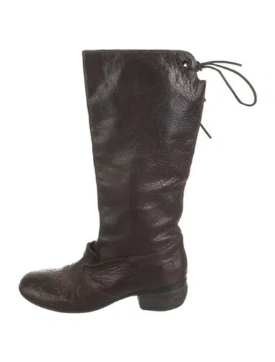 Pre-owned Marsèll Leather Boots In Brown