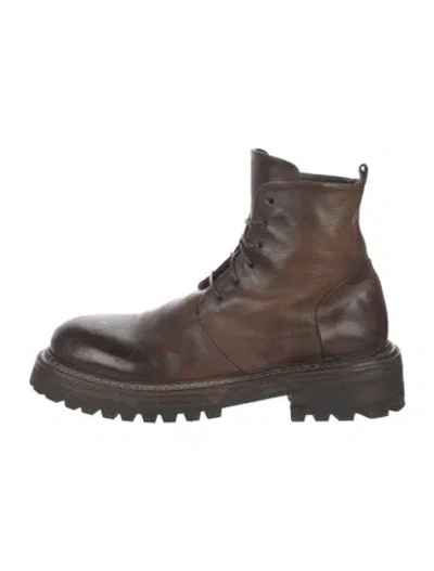 Pre-owned Marsèll Leather Boots In Brown
