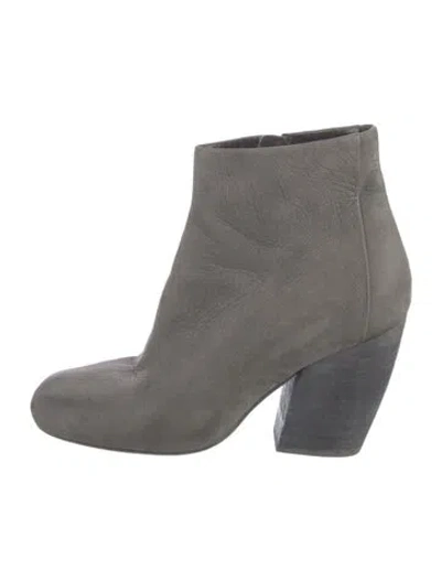 Pre-owned Marsèll Leather Boots In Gray