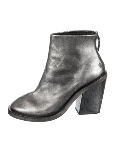 Pre-owned Marsèll Leather Boots In Gray
