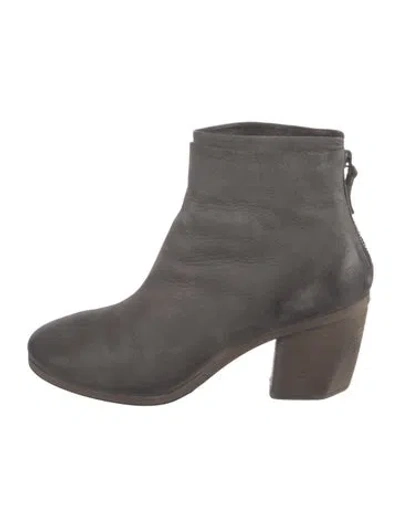 Pre-owned Marsèll Leather Boots In Grey