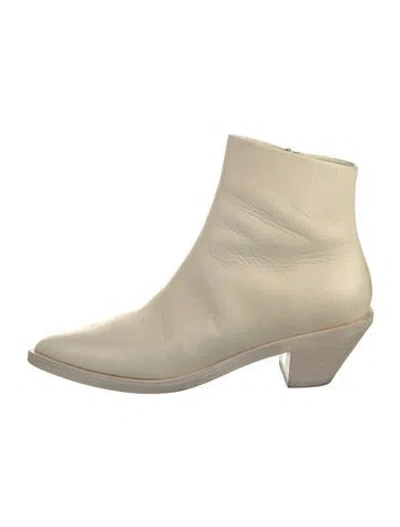 Pre-owned Marsèll Leather Boots In Neutral