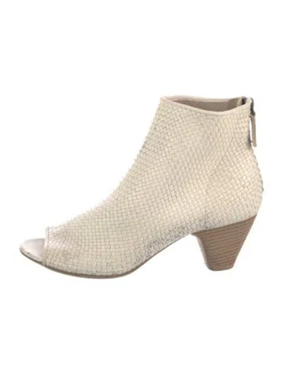 Pre-owned Marsèll Leather Boots In Neutral