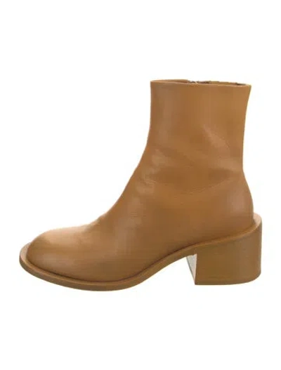 Pre-owned Marsèll Leather Boots In Yellow