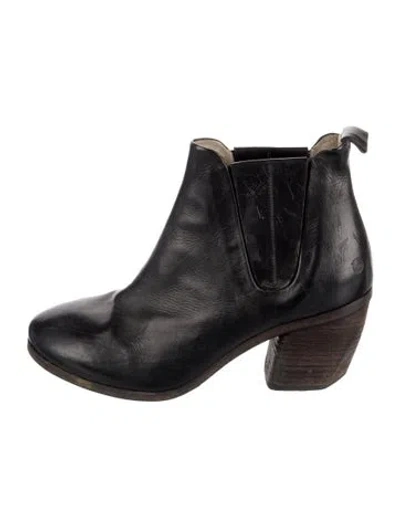 Pre-owned Marsèll Leather Chelsea Boots In Black