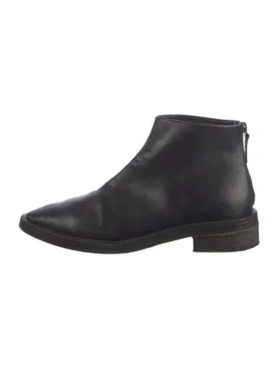 Pre-owned Marsèll Leather Chelsea Boots In Black