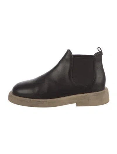 Pre-owned Marsèll Leather Chelsea Boots In Black