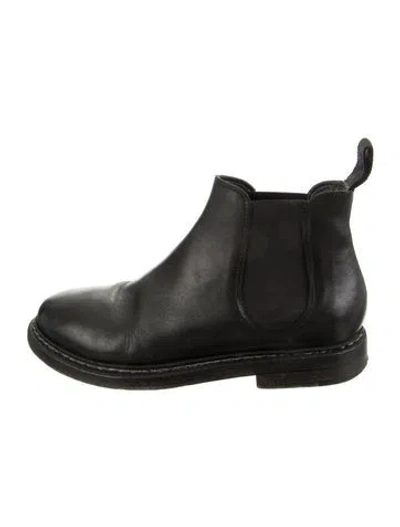 Pre-owned Marsèll Leather Chelsea Boots In Black