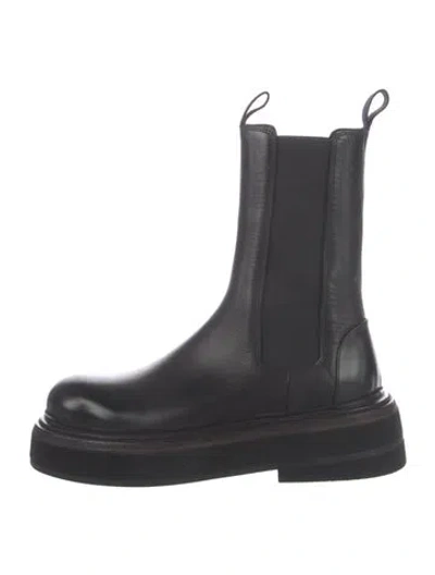 Pre-owned Marsèll Leather Chelsea Boots In Blue