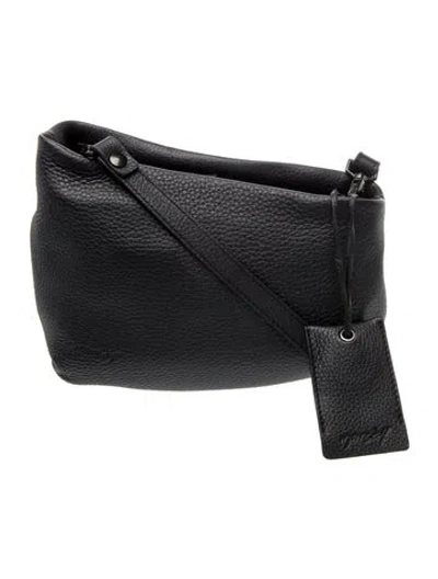 Pre-owned Marsèll Leather Crossbody Bag In Black