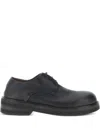 Marsèll Lace-up Chunky Sole Round Toe Shoes In Black