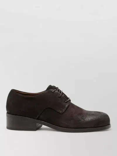 Marsèll Leather Derby Shoes In Multi