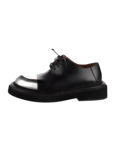 Pre-owned Marsèll Leather Derby Shoes In Black