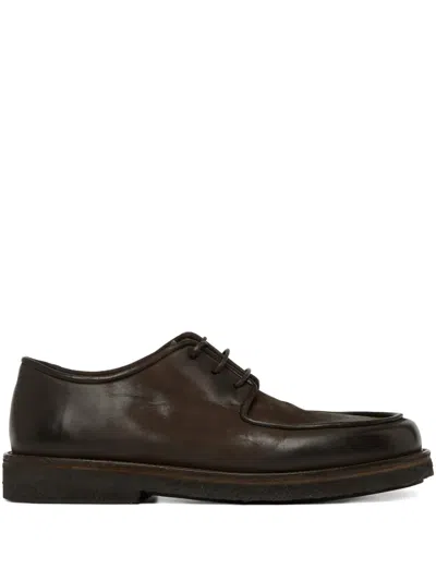 Marsèll Leather Derby Shoes In Brown