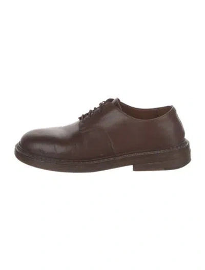 Pre-owned Marsèll Leather Derby Shoes In Brown