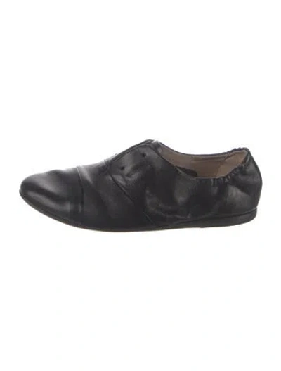 Pre-owned Marsèll Leather Flats In Black