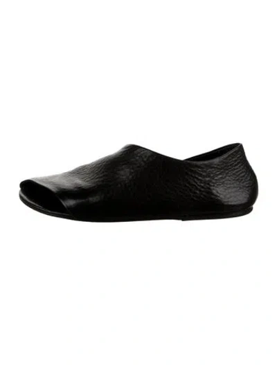 Pre-owned Marsèll Leather Flats In Black