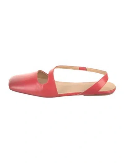 Pre-owned Marsèll Leather Flats In Pink