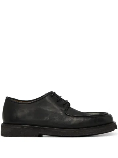 Marsèll Leather Lace-up Derby Shoes In Black