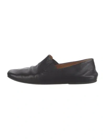 Pre-owned Marsèll Leather Loafers In Black