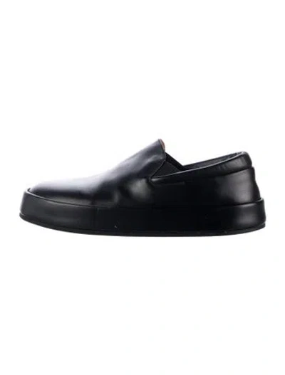 Pre-owned Marsèll Leather Loafers In Black