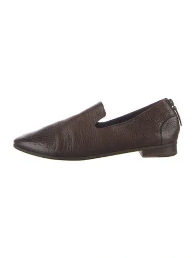 Pre-owned Marsèll Leather Loafers In Brown