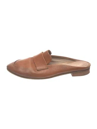 Pre-owned Marsèll Leather Loafers In Brown