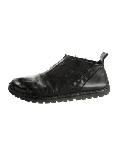 Pre-owned Marsèll Leather Mules In Black